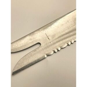 Forever Sharp Surgical Stainless Steel Serrated‎ Knife Ergonomic Handle 15in